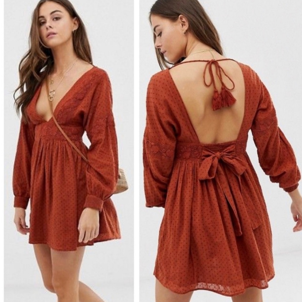 FREE PEOPLE Sugarpie Mini Dress